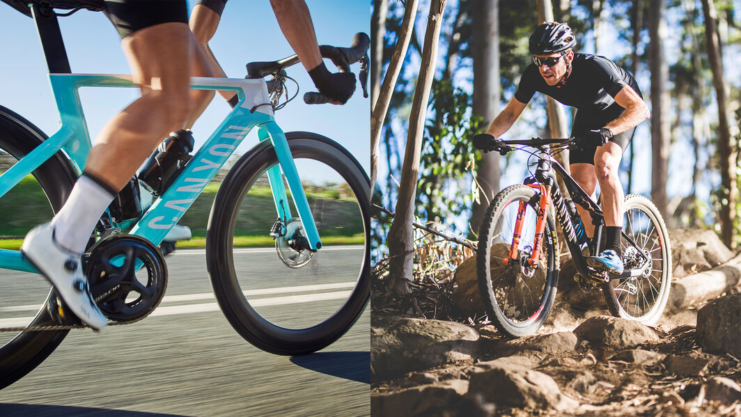 Clipless pedals improve pedalling efficiency. Clipless pedals improve pedalling efficiency.